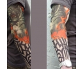  Tattoo sleeves armen tattoo voorbeeld Sleeve 1 Tijger Tribal